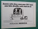 Honda Lead - publicité papier - 1987, Verzamelen, Merken en Reclamevoorwerpen, Ophalen of Verzenden, Gebruikt, Overige typen