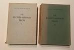 De rechtvaerdige trou 1 en 2, anton van de velde, 1945, Antiquités & Art, Antiquités | Livres & Manuscrits, Enlèvement ou Envoi