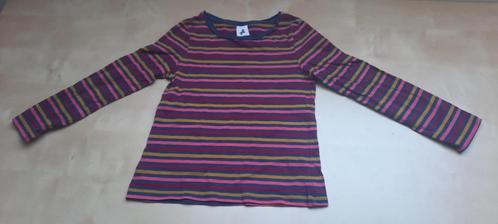 Gestreept t-shirt lange mouwen. Zo goed als nieuw!, Kinderen en Baby's, Kinderkleding | Maat 128, Zo goed als nieuw, Meisje, Shirt of Longsleeve