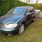 SsangYong Rodius 4X4 2008 lichte vracht, Auto's, Monovolume, Zwart, Blauw, 2500 kg