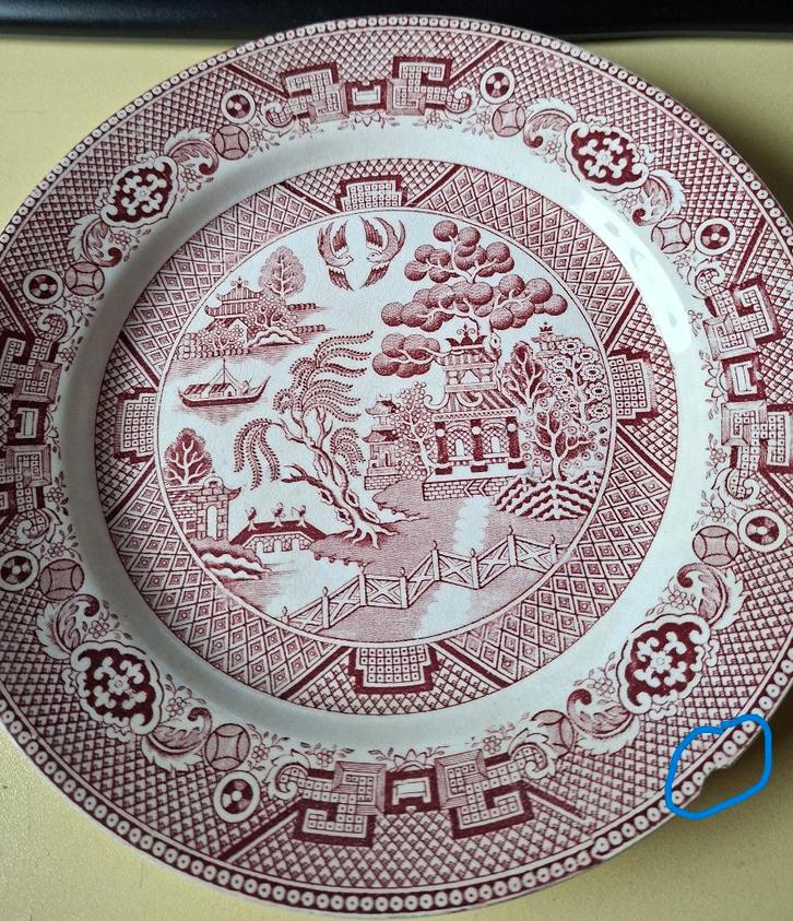 keramische schotel uit Nederland, Antiek en Kunst, Curiosa en Brocante, Ophalen of Verzenden