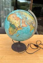 Vintage wereldbol Scan Globe, Huis en Inrichting, Ophalen of Verzenden, Verlicht, Zo goed als nieuw