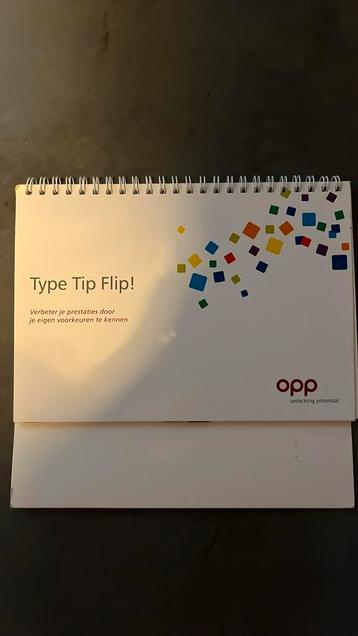 MBTI -Type Tip Flip beschikbaar voor biedingen