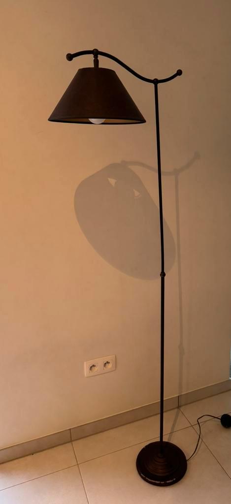 Vloerlamp leeslamp in hoogte verstelbaar, Maison & Meubles, Lampes | Lampadaires, Utilisé, 150 à 200 cm, Métal, Enlèvement