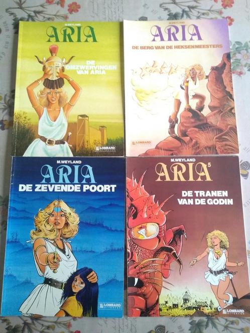 Aria strips door m.weyland (lombard), Boeken, Stripverhalen, Zo goed als nieuw, Meerdere stripboeken, Ophalen of Verzenden