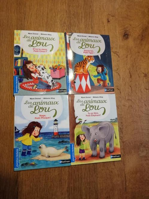 4 livres "Les animaux de Lou"  (mes premières lectures), Livres, Livres pour enfants | Jeunesse | Moins de 10 ans, Utilisé, Fiction général