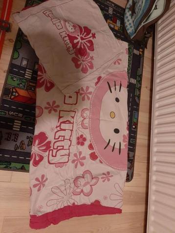 Deux housses de couette Hello Kitty, Enlèvement ou Envoi, Rose, Housse de couette, Comme neuf