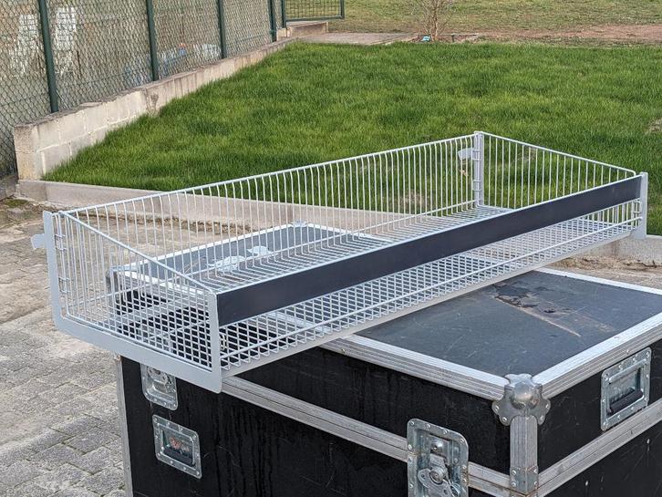Draadmand legbord winkelreksysteem - 125x50x22cm, Articles professionnels, Aménagement de Bureau & Magasin | Entrepôt, Rayonnage & Stockage