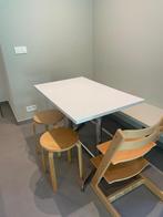 Tafel, Ophalen, Zo goed als nieuw, Vier personen, Rechthoekig
