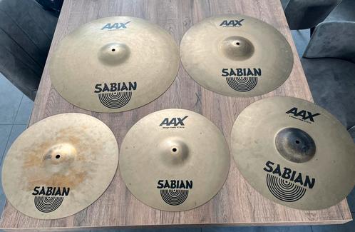 Sabian AAX set, Muziek en Instrumenten, Drumstellen en Slagwerk, Zo goed als nieuw, Ophalen