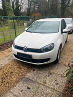 Golf 6 1.4 i benzine 2010/ tel 0488608806 zonder kosten, Auto's, Volkswagen, Euro 5, 4 cilinders, Wit, Elektrische ramen