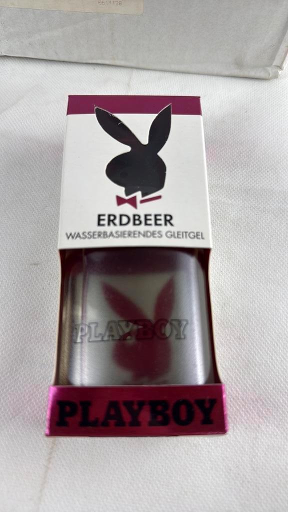 Playboy Premium Glijgel – Aardbei (Strawberry), Handtassen en Accessoires, Uiterlijk | Cosmetica en Make-up, Zo goed als nieuw