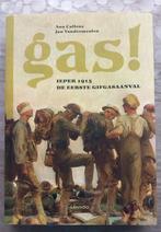 GAS! Ieper 1915  De eerste gifgasaanval, Livres, Histoire mondiale, Ann Callens en Jan Vandermeulen, Comme neuf, Enlèvement ou Envoi