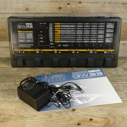 Yamaha GW33 Guitar Multi-Effect, Muziek en Instrumenten, Effecten, Gebruikt, Chorus, Reverb, Multi-effect, Ophalen of Verzenden