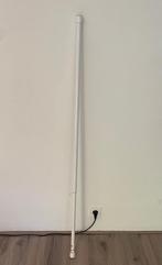 Gordijnroede / curtain rod, Ophalen, Minder dan 50 cm, Wit, Zo goed als nieuw