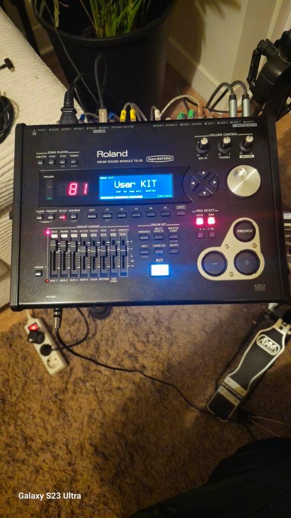 Modulo roland td30, Musique & Instruments, Batteries & Percussions, Comme neuf, Roland, Enlèvement