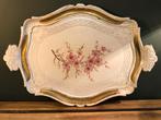 Plateau florentin à décor de fleurs., Enlèvement ou Envoi
