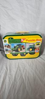 John Deere koffer met 4 puzzels nieuw, Kinderen en Baby's, Ophalen of Verzenden, Nieuw