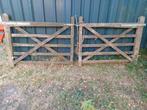 Houten tuinpoort, Tuin en Terras, Tuinhekken en Hekwerk, Ophalen, Zo goed als nieuw