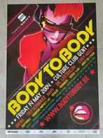 Poster Body To Body in Culture Club Gent 2004, Comme neuf, Enlèvement ou Envoi
