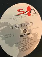 Priority – Time To Unite - Belgium 1995, Cd's en Dvd's, Vinyl | Dance en House, Gebruikt, Ophalen of Verzenden