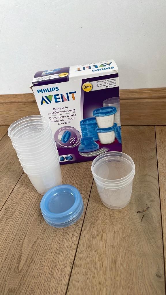 avent bewaarpotjes, Kinderen en Baby's, Babyvoeding en Toebehoren, Zo goed als nieuw, Ophalen