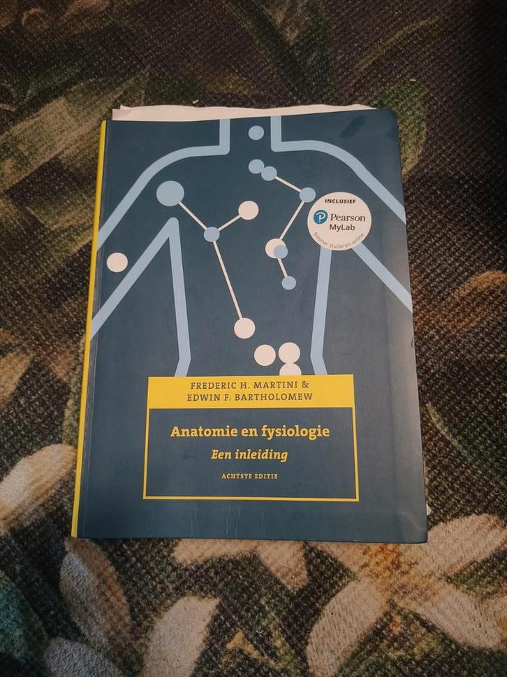 Anatomie en fysiologie, 8e editie met MyLab NL, Boeken, Schoolboeken, Nederlands, Ophalen of Verzenden