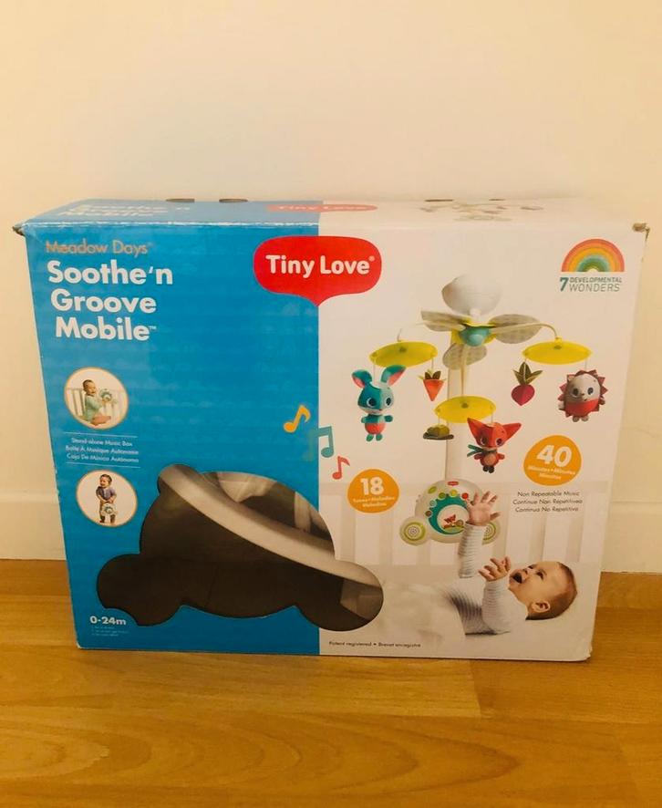 Tiny love muziekmobiel. Soothe'n Groove Mobile, Kinderen en Baby's, Babywiegjes en Ledikanten, Zo goed als nieuw, Ophalen