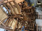 Stoelen, Huis en Inrichting, Ophalen, Gebruikt, Hout, Vijf, Zes of meer stoelen