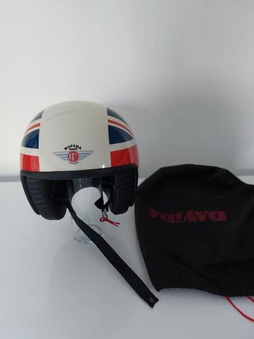 Casque davida union jack 