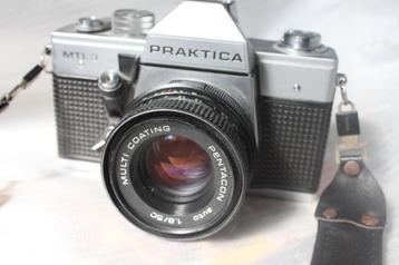 Praktica MTL 3 + Pentacon 50mm 1.8 (analoog ) beschikbaar voor biedingen