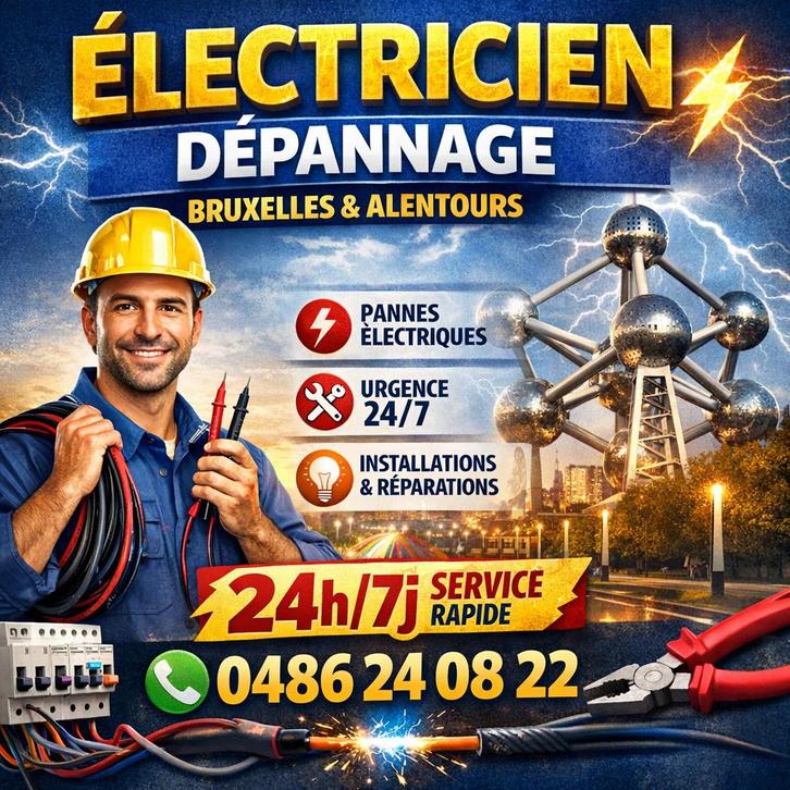 ÉLECTRICIEN - DÉPANNAGE, Services & Professionnels, Électriciens