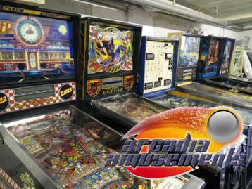 Herstellingen van flipperkast en arcadekast beschikbaar voor biedingen