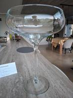 Glazen vaas, Huis en Inrichting, Woonaccessoires | Stolpen, Ophalen, Zo goed als nieuw