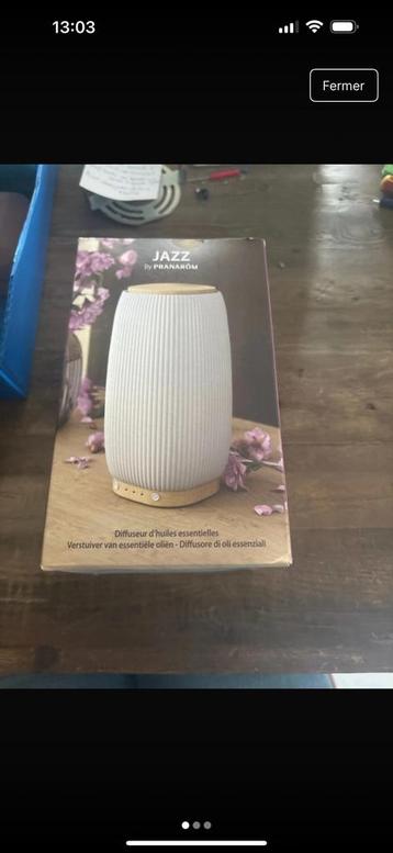 Diffuseur d’huile essentielle pranarom neuf, Maison & Meubles, Enlèvement, Neuf