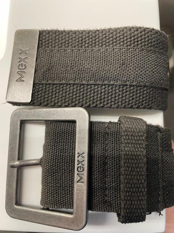 Riem donkergroen MEXX, Kleding | Heren, Riemen en Ceintuurs, Zo goed als nieuw, Riem of Ceintuur, Minder dan 95 cm, Overige kleuren