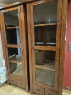 vitrine kast, Huis en Inrichting, Kasten | Vitrinekasten, Ophalen, Minder dan 50 cm, Met deur(en), 200 cm of meer