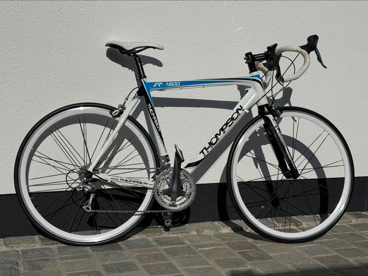 Thompson R-7200 racefiets – Aluminium, Vélos & Vélomoteurs, Vélos | Vélos de course, Comme neuf, Hommes, Aluminium, 53 à 57 cm