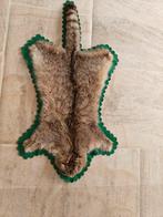vintage wilde kattenhuidkleed uit de jaren 60, Huis en Inrichting, Ophalen, Gebruikt