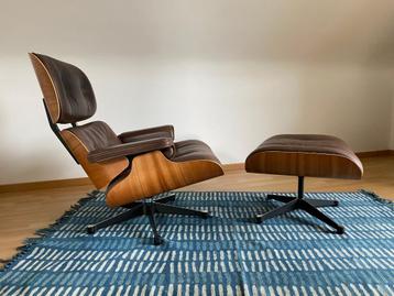 Vitra originele Lounge Chair + Ottoman, Eames beschikbaar voor biedingen