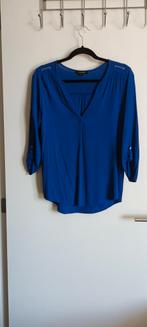Blauwe  blouse maat 42, Kleding | Dames, Topjes, Ophalen of Verzenden, Gedragen, Maat 42/44 (L)