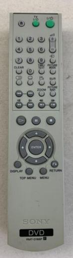 Lecteur DVD avec télécommande Sony RMT-D166P, œuvres origina, TV, Hi-fi & Vidéo, Télécommandes, Originale, Utilisé, Envoi, DVD
