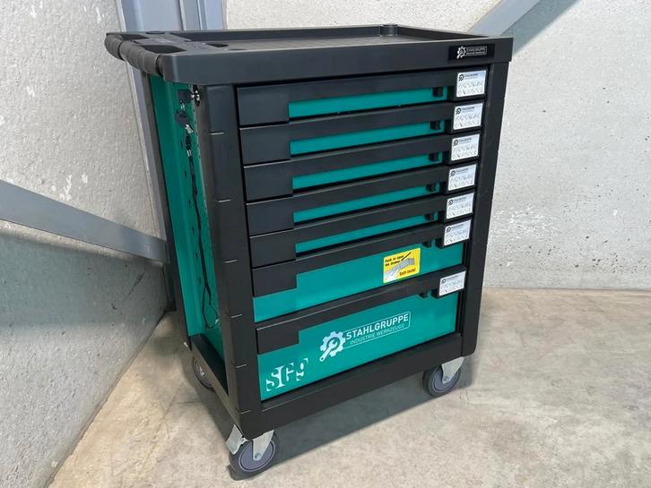 Gevulde gereedschapswagen, Doe-het-zelf en Bouw, Gereedschapskisten, Zo goed als nieuw, Ophalen