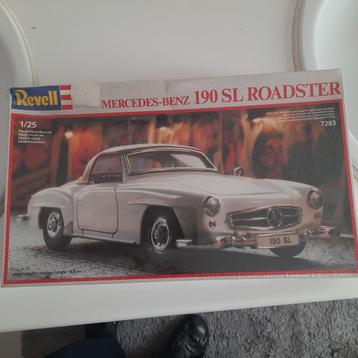 REVELL 1/25 VINTAGE: MERCEDES 190SL Cabrio*SEALED*NEW* beschikbaar voor biedingen