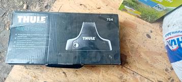 Thule dakdragers 754 2 x gebruikt met slot, Enlèvement ou Envoi, Comme neuf