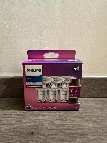 Philips Spots 3x LED Cool white beschikbaar voor biedingen