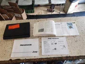 Instructie Boekje van een Jeep Renegade beschikbaar voor biedingen