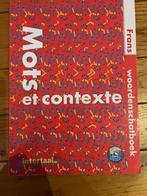 Mots en Contexte Frans, Ophalen of Verzenden, Gelezen, Hoger Onderwijs, Intertaal
