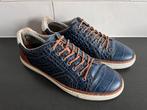 Floris van Bommel sneakers maat 9.5 / 43.5, Kleding | Heren, Schoenen, Blauw, Floris van Bommel, Ophalen of Verzenden, Zo goed als nieuw