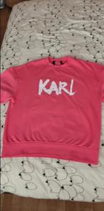 Sweat-shirt Karl Lagerfeld, Enlèvement ou Envoi, Rose, Karl Lagerfeld, Taille 52/54 (L)